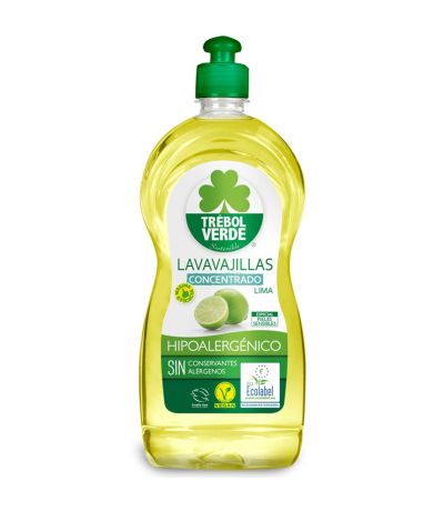 Lavavajillas Concentrado Lima Eco 750ml Trebol Verde