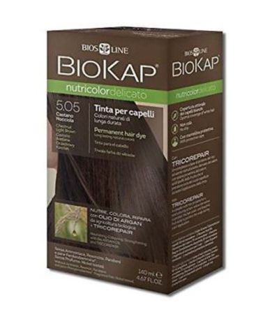 Tinte Nutricolor 5.5 Castaño Claro Caoba 140ml Biokap