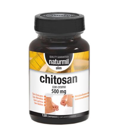 Chitosan Slim 500Mg SinGluten 120comp Naturmil