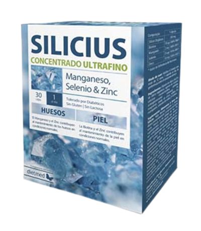 Silicius Concentrado Ultrafino 30caps Dietmed