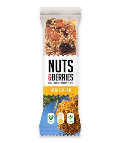 Barrita Mediterran Vegan 15uds Nuts  Berries