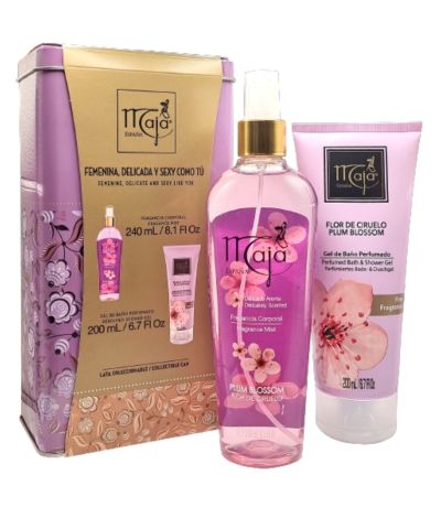 Pack Lata Body Splash y Gel de Baño 240ml200ml Maja