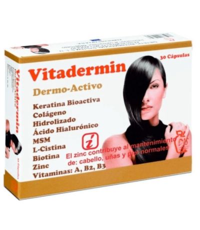 Vitadermin Piel, Cabello y Uñas 30caps DIS