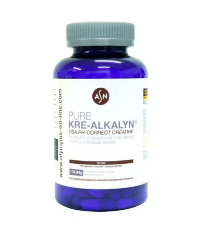 Pure Kre-Alkalyn 750Mg 120caps ASN