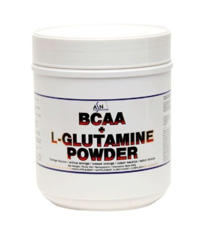 BCAA  Glutamina Sabor Naranja 500g ASN