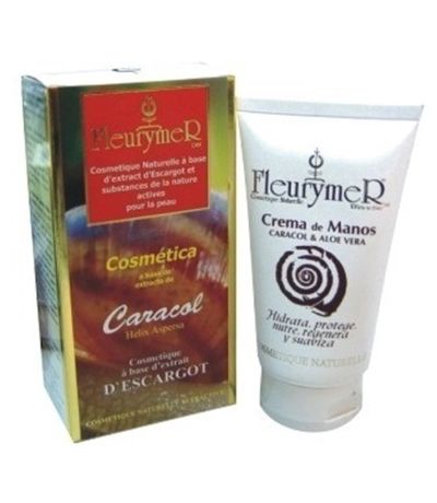 Crema Manos Caracol y Aloe Vera 80ml Fleurymer