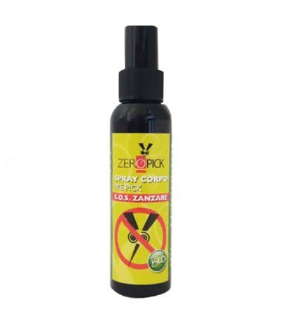 Spray Corporal Repelente de Mosquitos Bio 100ml Zeropick
