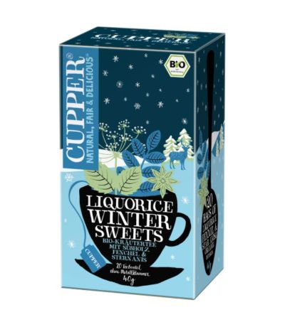 Winter Liquorice Infusion Bio 20bolsitas Cupper