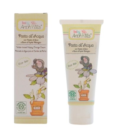 Pomada Al Agua para Cambio Pañales Vegan Bio 75ml Anthyllis