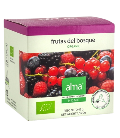 Infusion Frutas del Bosque Eco 15 Piramides Alma