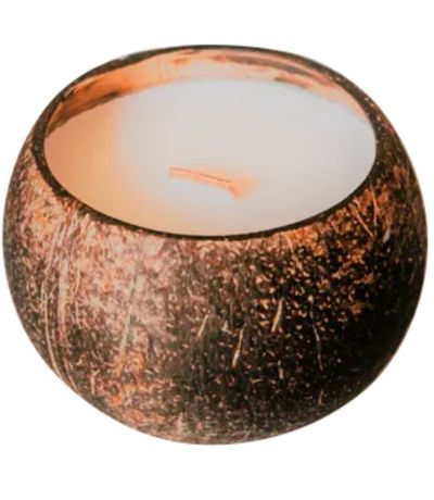 Vela de Coco con Bolsa 8-10Cms Eco 1ud Packawin