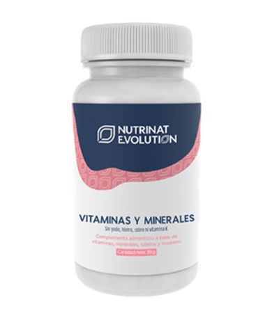 Vitaminas y Minerales 30comp Nutrinat Evolution